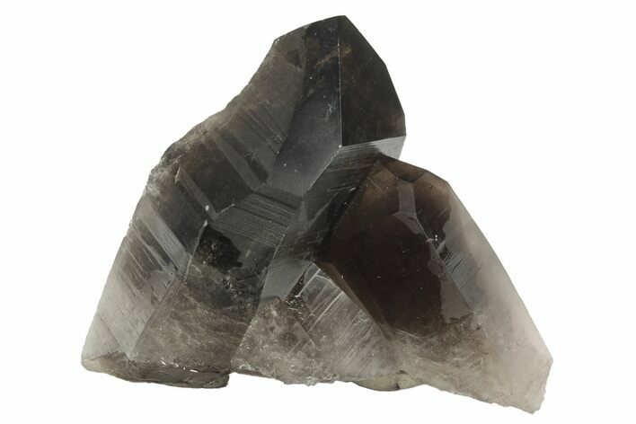 Natural Smoky Quartz Crystal Cluster - Brazil #234040